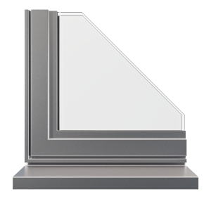 Silver Metallic Effect