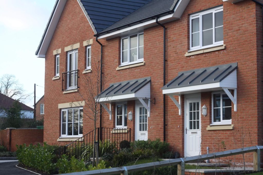 new build with casement windows