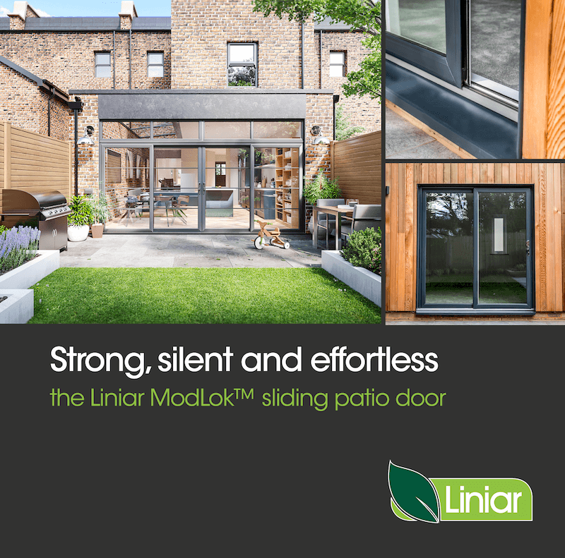 Liniar sliding door brochure cover