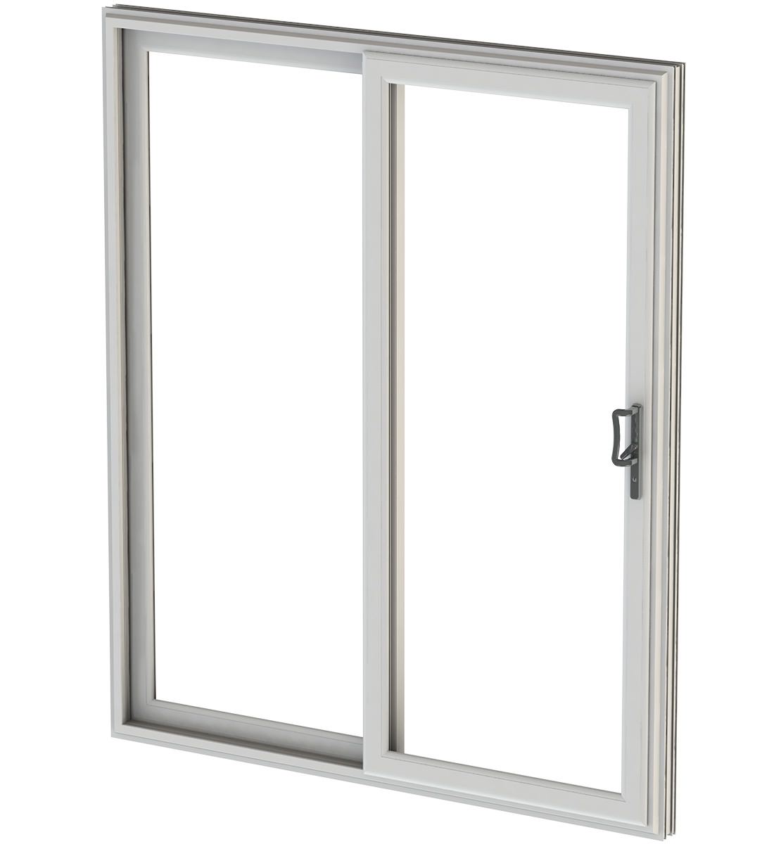 white patio doors