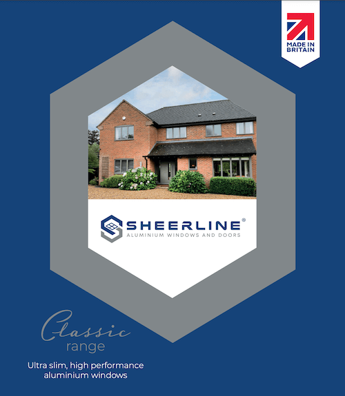 Sheerline classic brochure cover