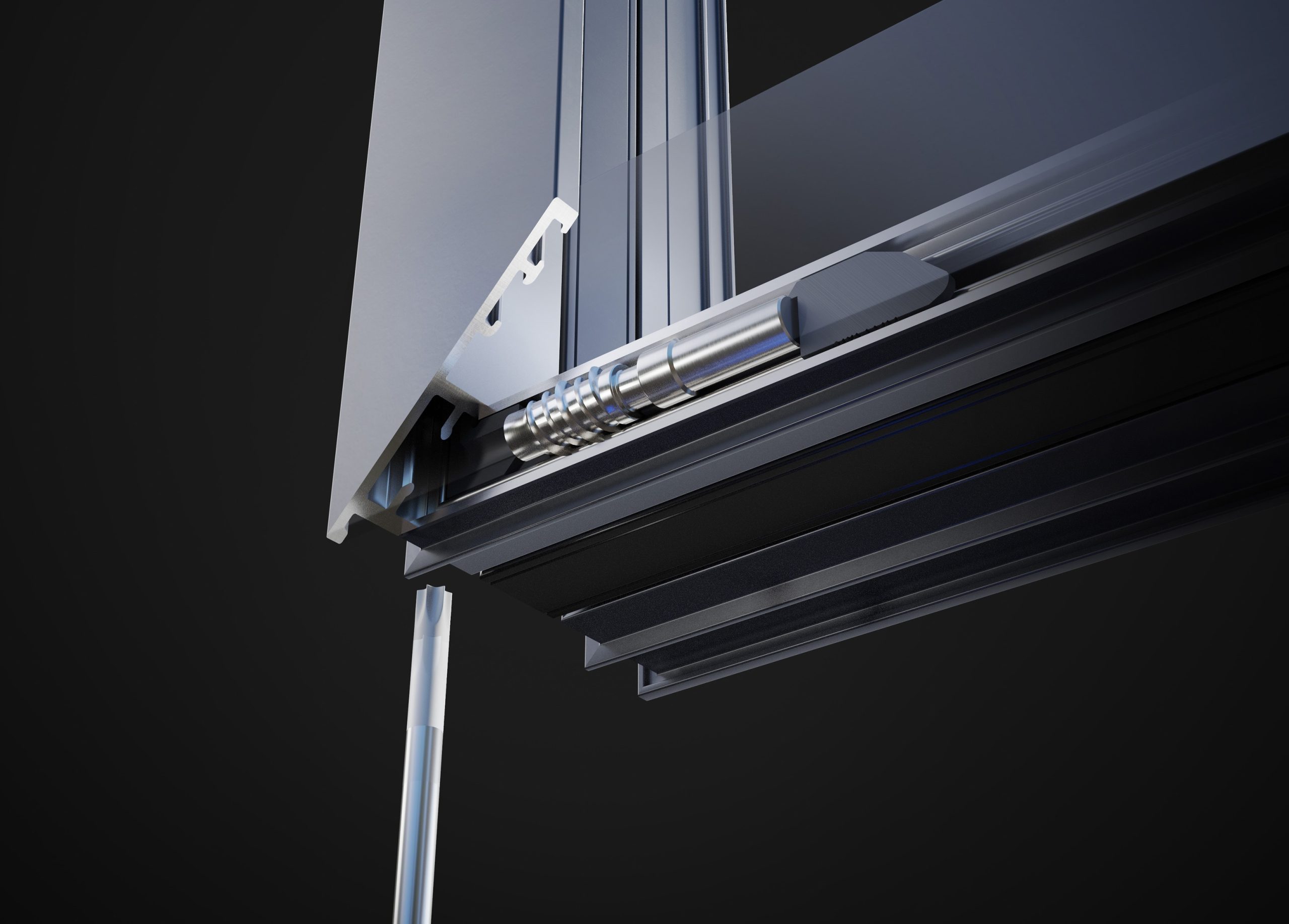 Corner of prestige window