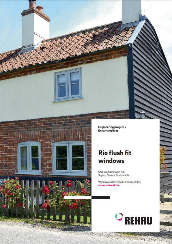 Rehau Flush Fit Brochure cover