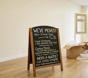 Moving Out of Showroom